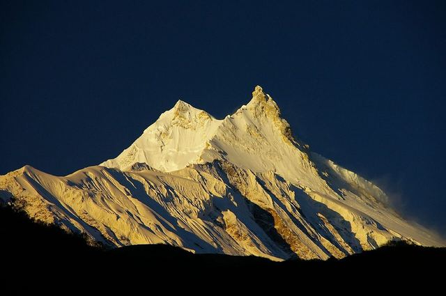 Sunrise, Manaslu, Nepal, Himalaya
