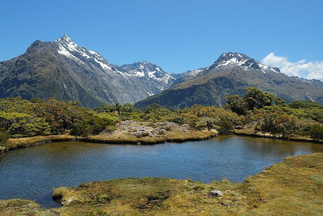 Tarn at Key Summit, a side track on the Routeburn Track